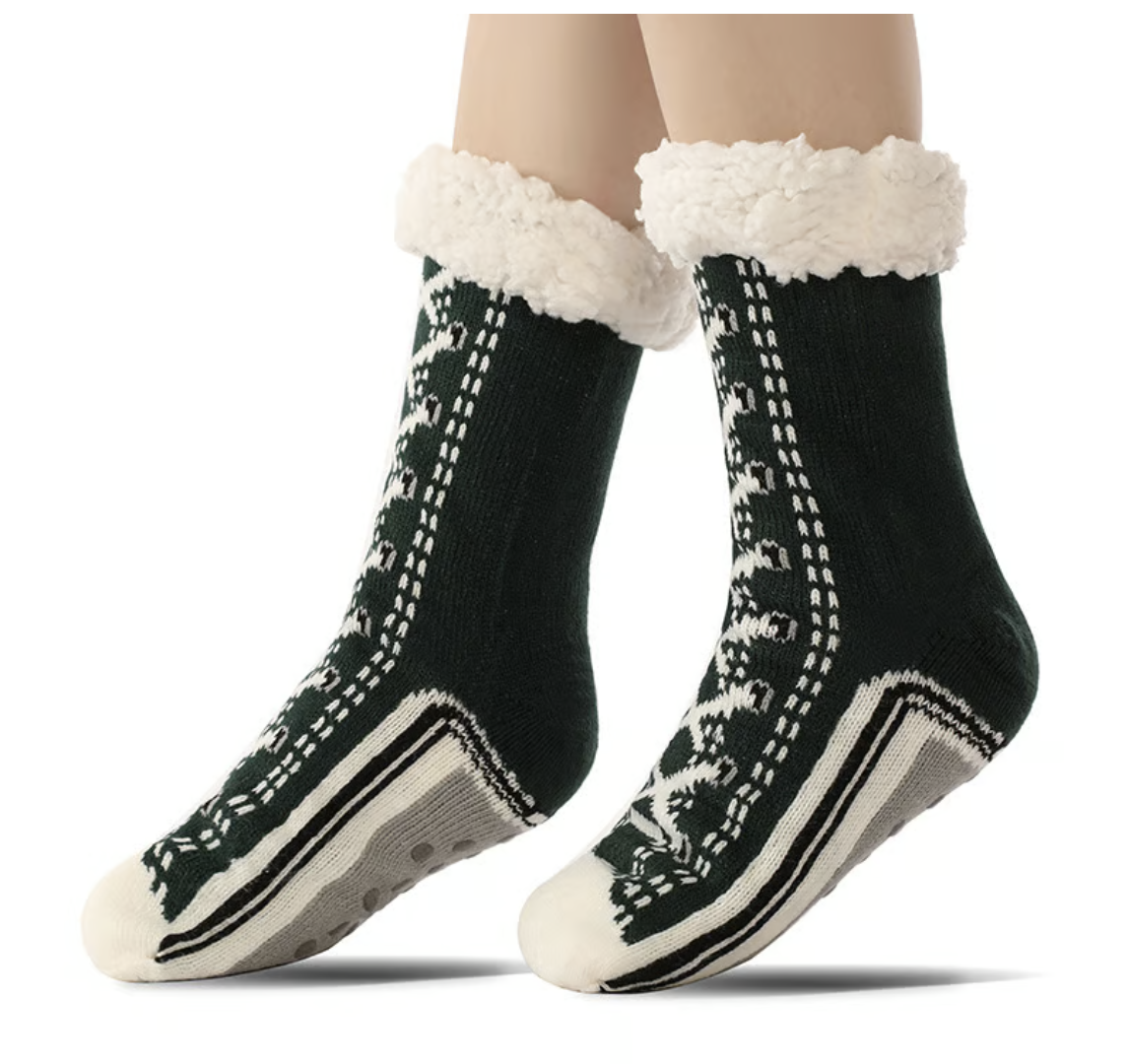 Ultra-thick Cashmere Slipper Home Socks 2025