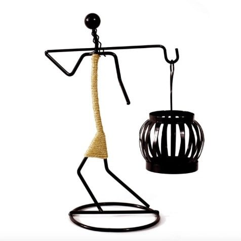 1 Pc Nordic Metal Candle Holder - YOYOWIZZ