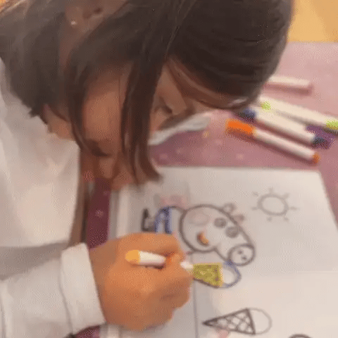 Leuchtendes Malbrett für Kinder