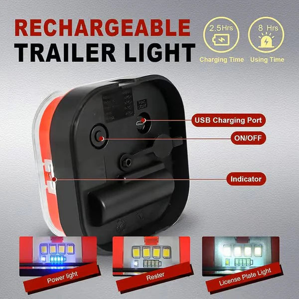 🔥 Last Day Sale Price - ⚡1 PC Wireless Trailer Lights