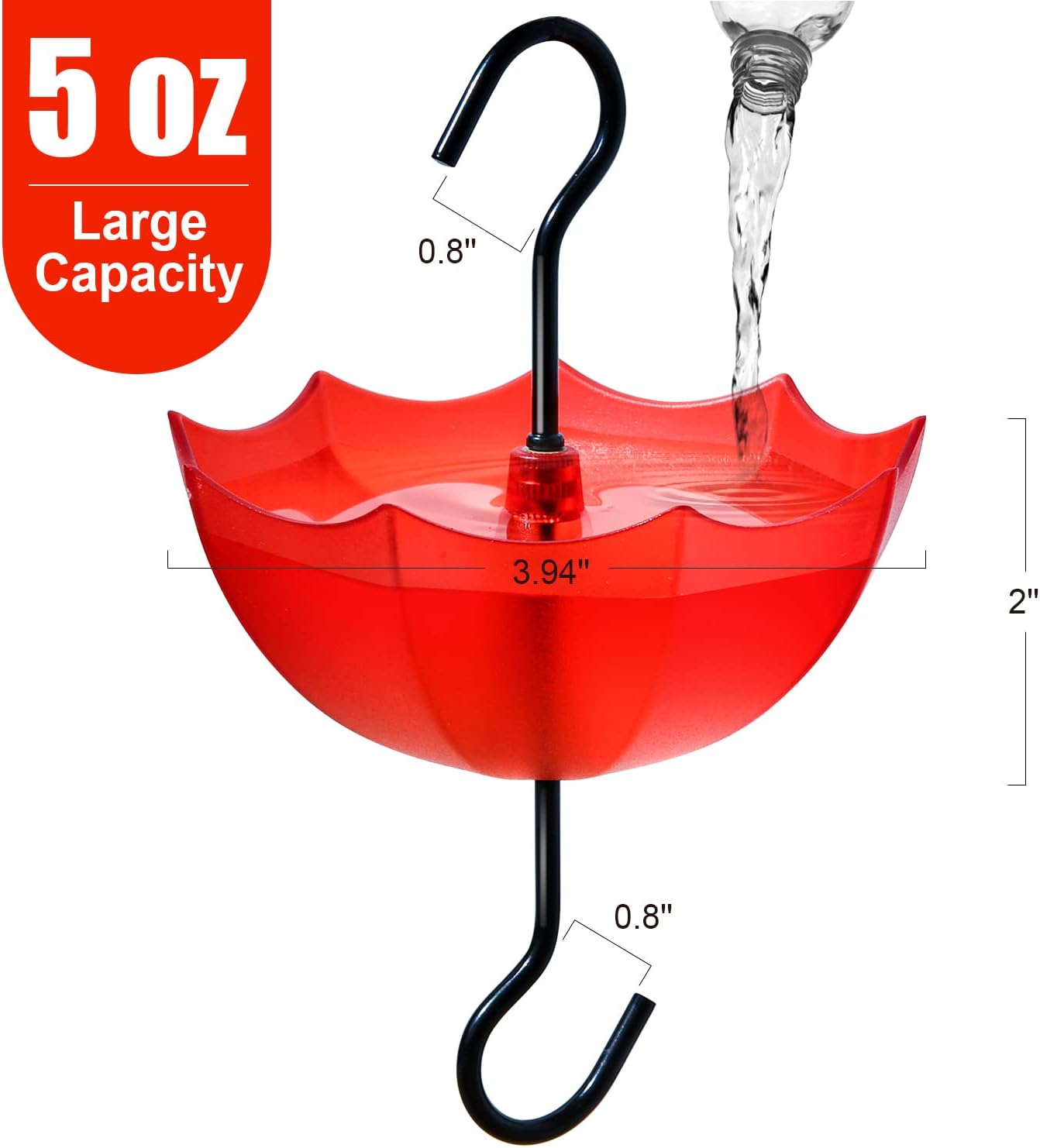 5 OZ Ant Moat for Hummingbird Feeder