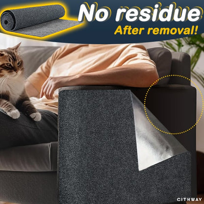 Upgraded Adhesive Cat Scratching Pad