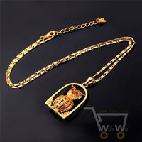 18k gold plated