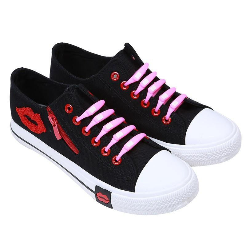 10 PCS /pack Silicone Shoe Laces - WikiWii