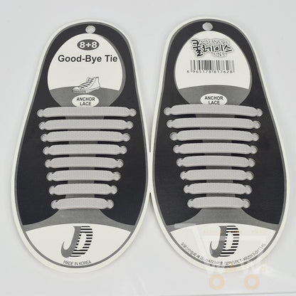 16PCs Silicone Shoelaces - WikiWii