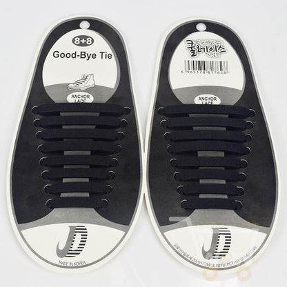 16PCs Silicone Shoelaces - WikiWii