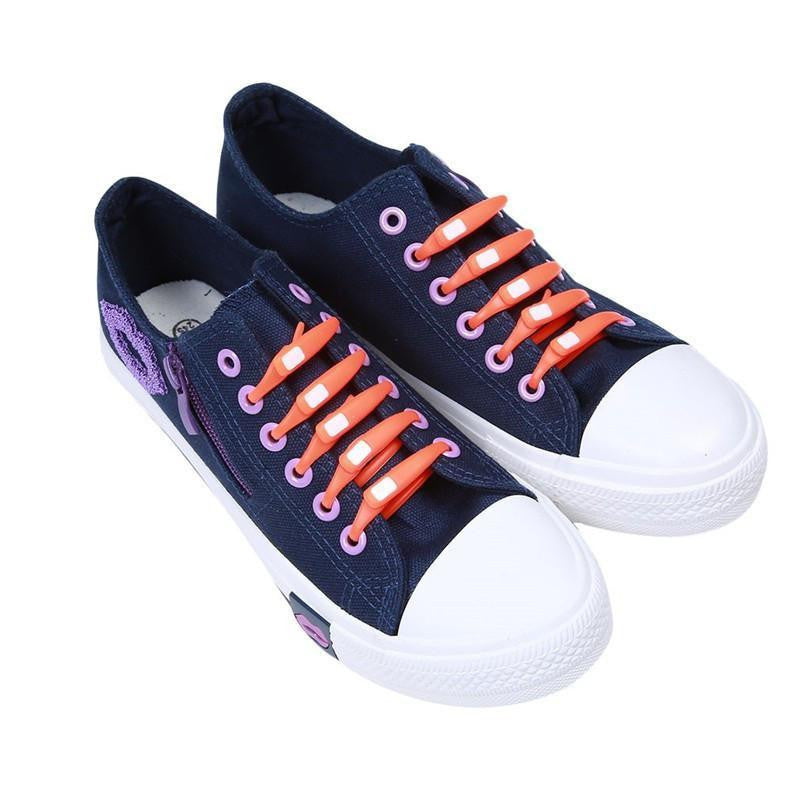 10 PCS /pack Silicone Shoe Laces - WikiWii
