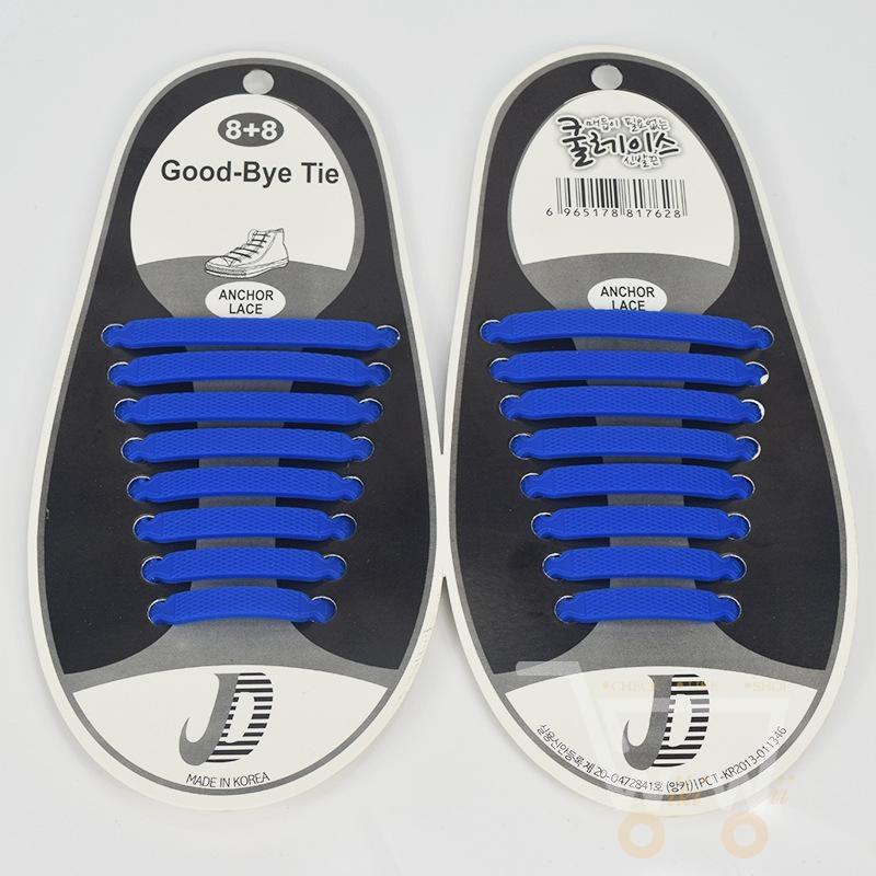 16PCs Silicone Shoelaces - WikiWii