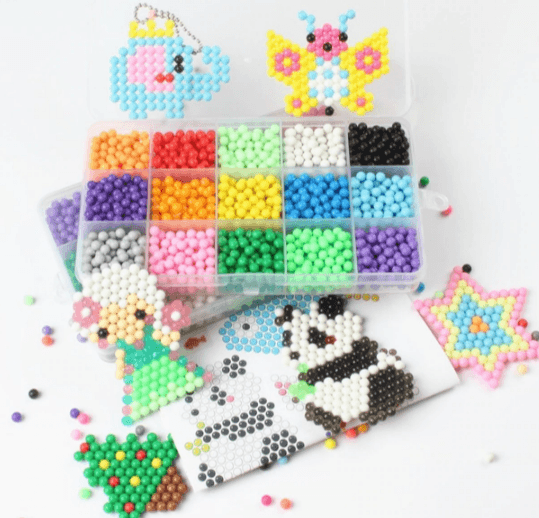 2000 Pcs Beads Mixed Color