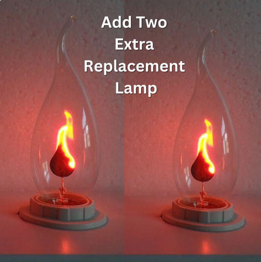 Recommended : Add Extra 2 Replacement Lamp