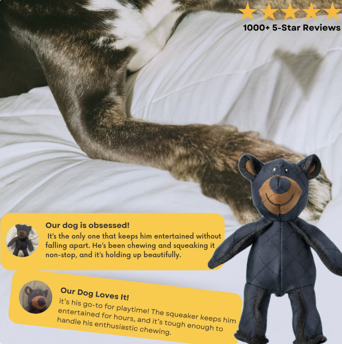 🔥 Last Day Sale Price | Original 2025 New Unbreaka-Bear™ For Heavy Chewers.