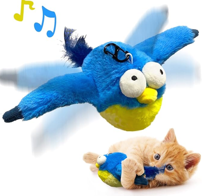 🐾Interactive Chirping Bird Cat Toy
