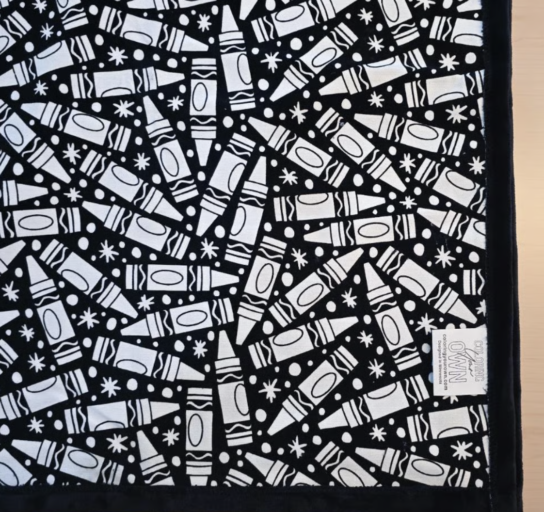 Color Your Own Cozy Blanket