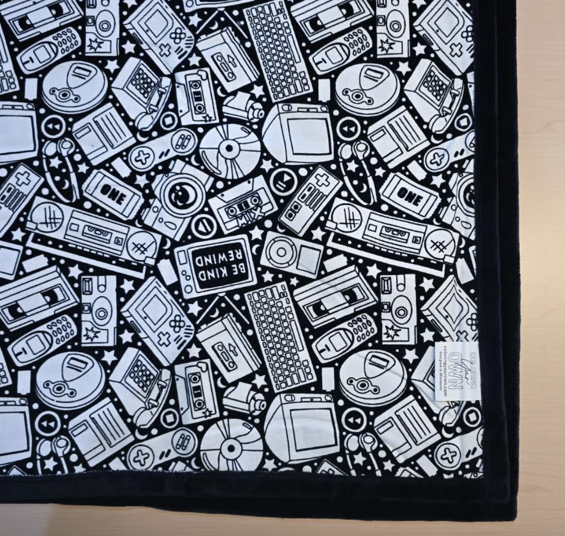 Color Your Own Cozy Blanket