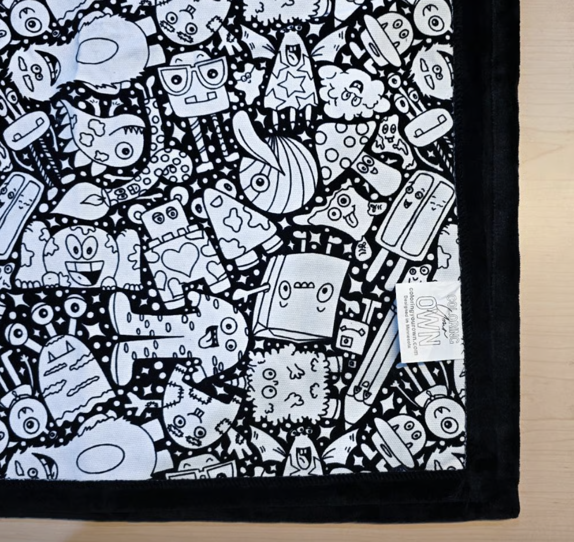 Color Your Own Cozy Blanket