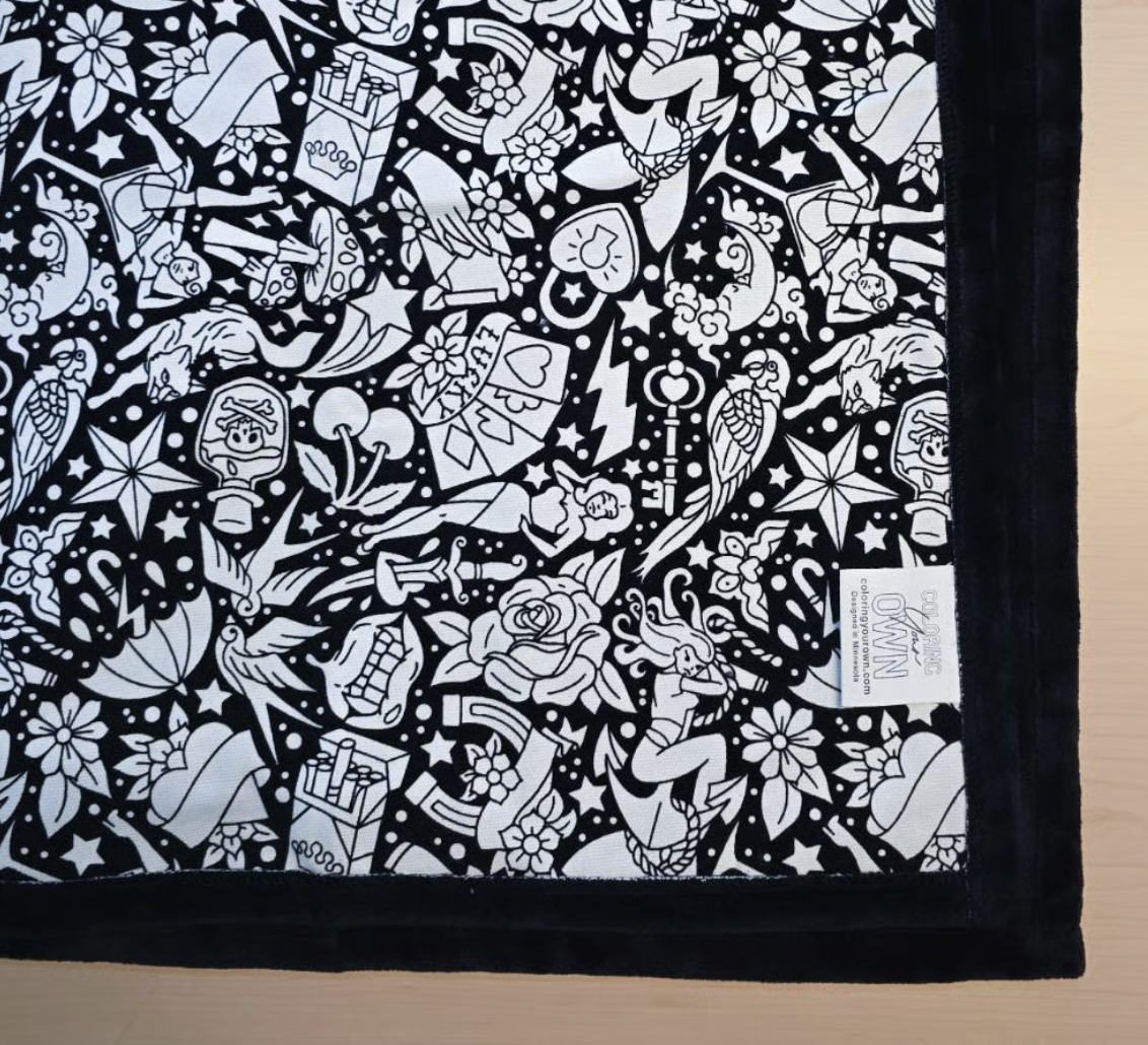 Color Your Own Cozy Blanket