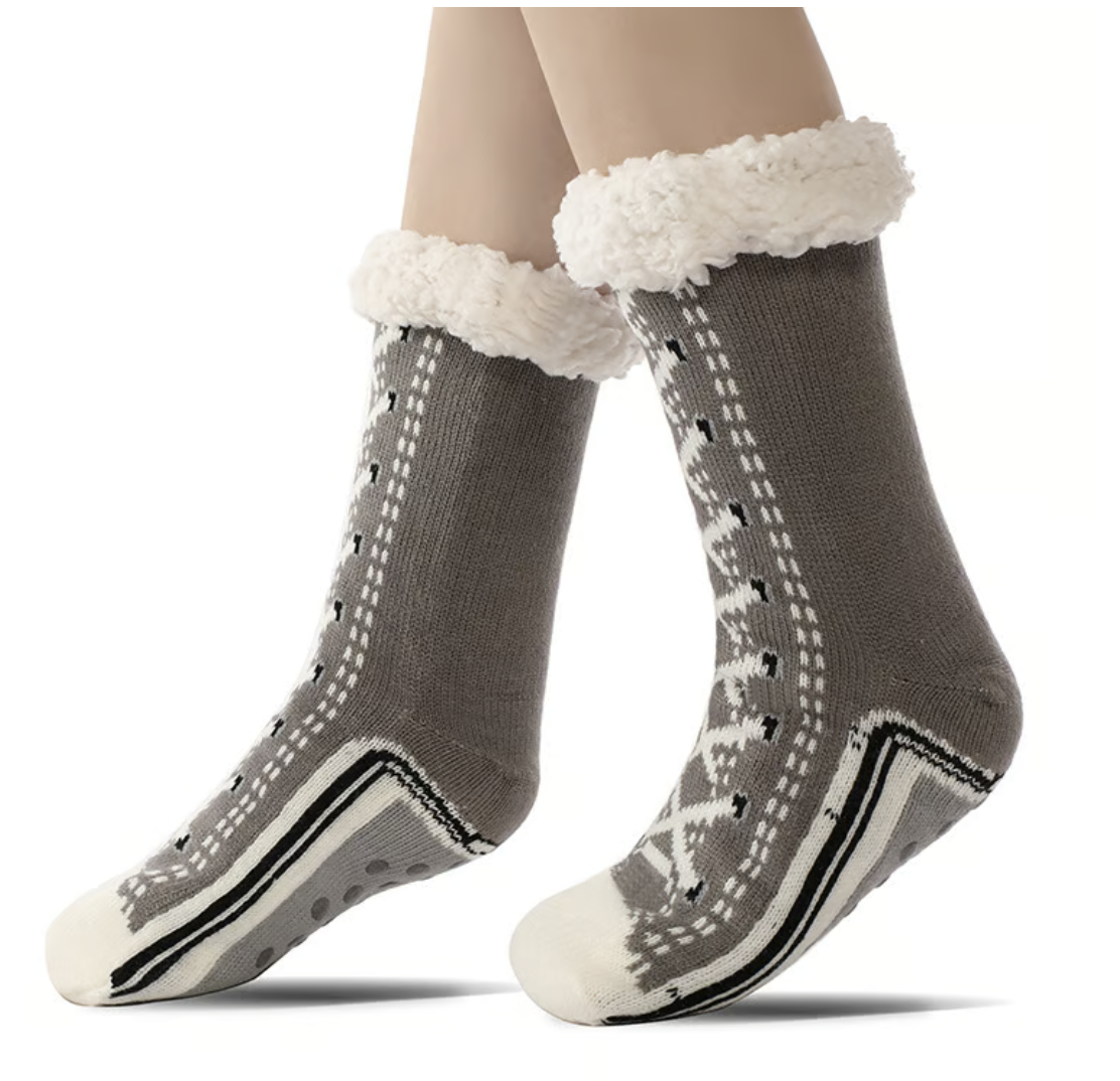 Ultra-thick Cashmere Slipper Home Socks 2025