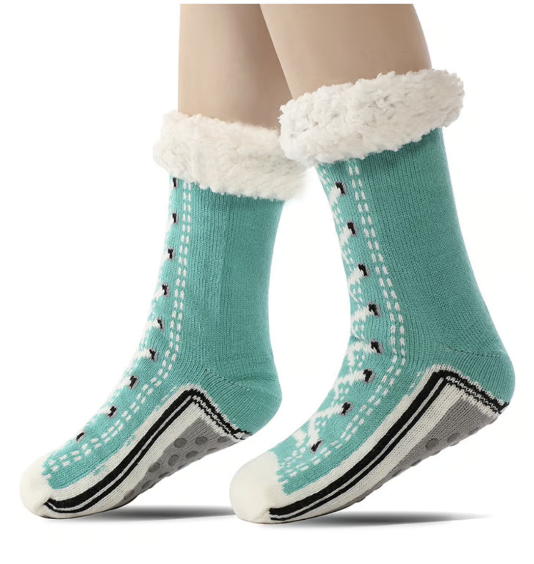 Ultra-thick Cashmere Slipper Home Socks 2025