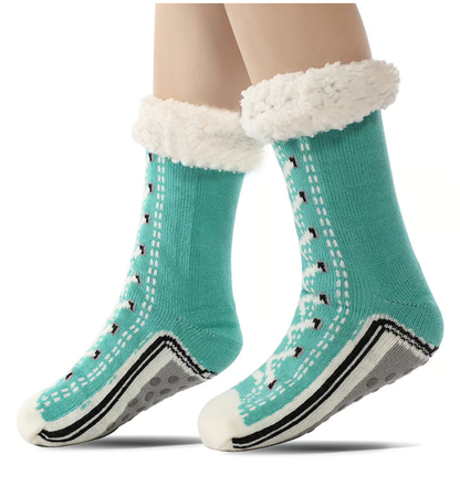 Ultra-thick Cashmere Slipper Home Socks 2025