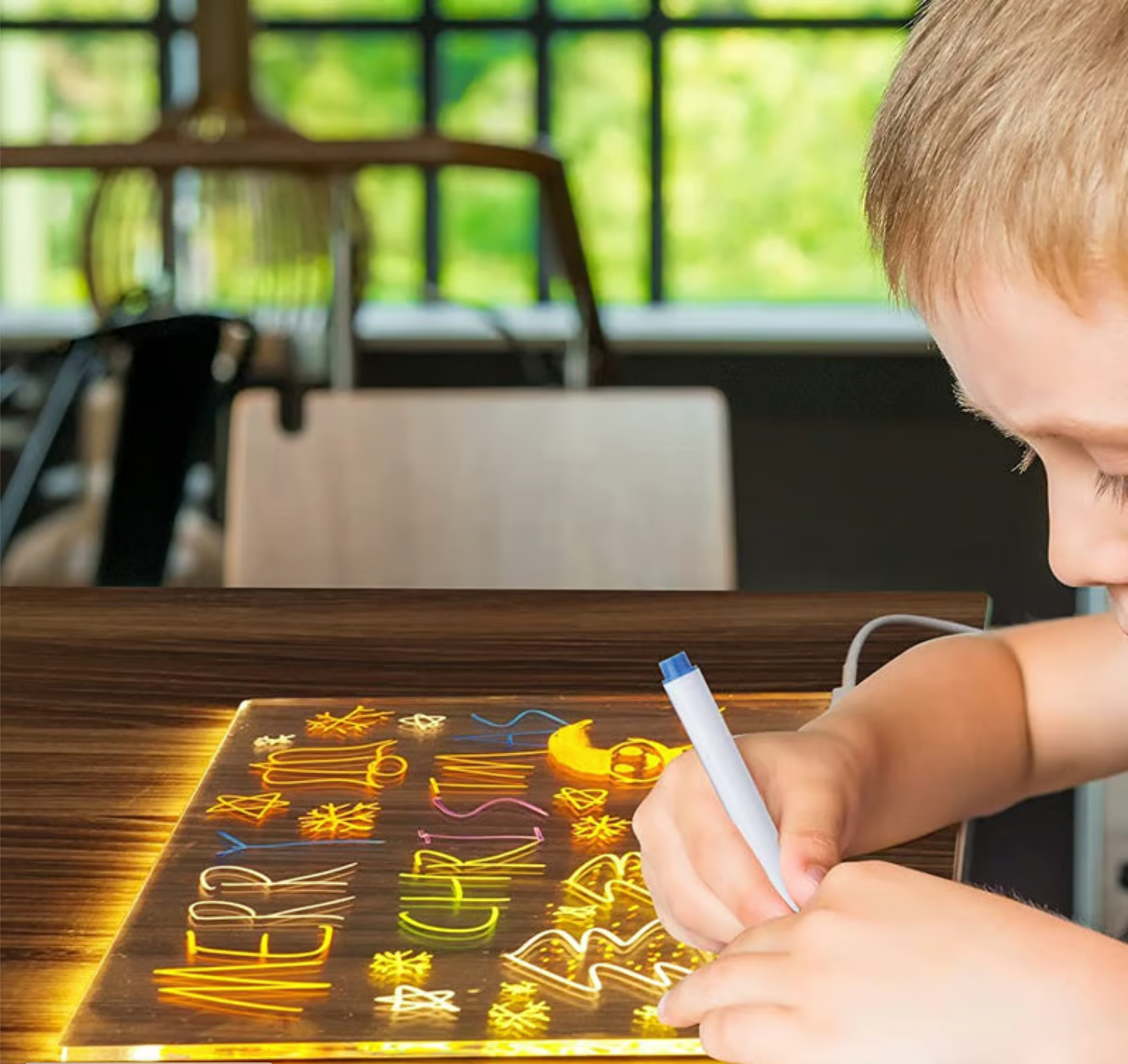 🎁 LED Drawing Board with 7 Colors