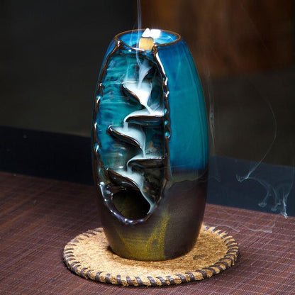 Waterfall Backflow Incense Burner - WikiWii
