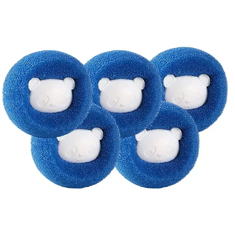 10 Pcs Wool Reusable Pet Hair Remover Ball Washing Machine