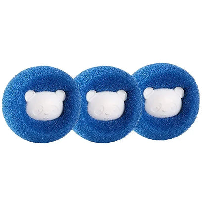 10 Pcs Wool Reusable Pet Hair Remover Ball Washing Machine