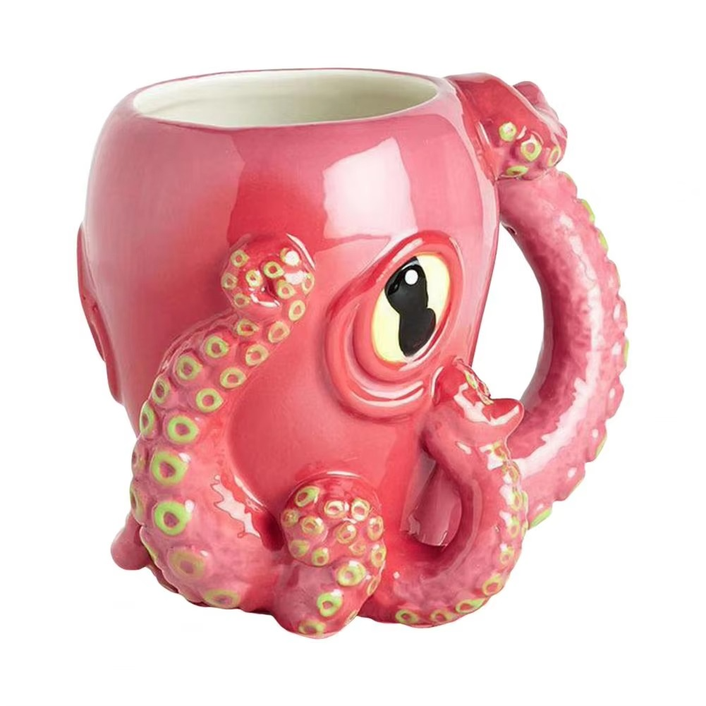 🐙Handmade Octopus Mug