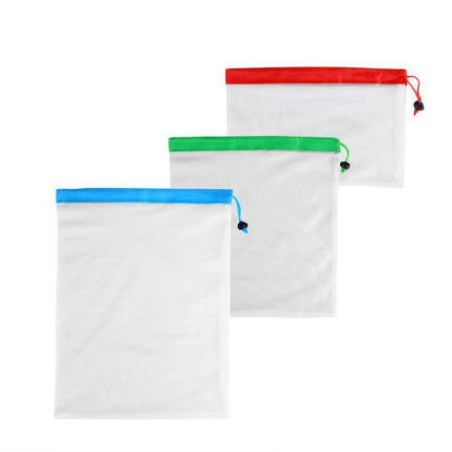 Reusable Mesh Produce Bags (12pcs) - WikiWii