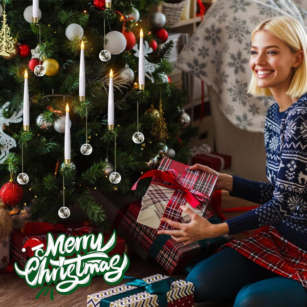 Elegante LED-Kerzen mit Fernbedienung- 6 Kerzen