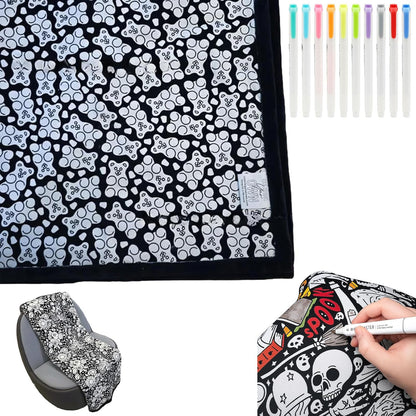 Color Your Own Cozy Blanket