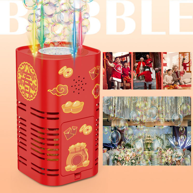 🎁Best Gift-Reusable-Bubbles Firework Machine| Duration of 12 hours