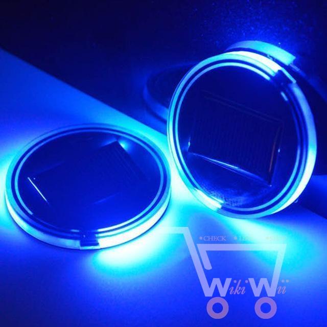 Solar Powered LED Cup Mats - WikiWii