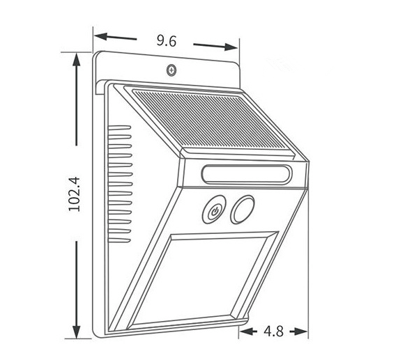 Solar Waterproof Wall Light - WikiWii