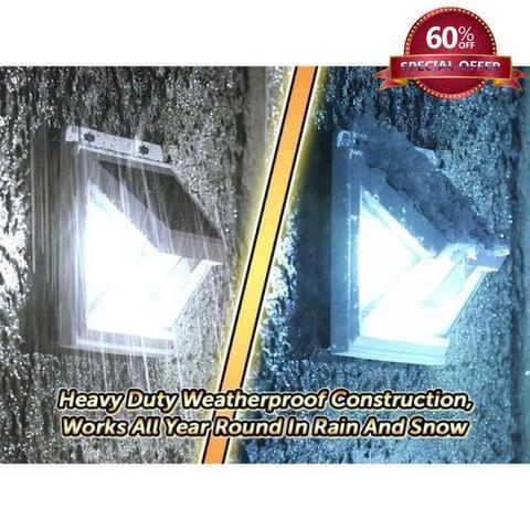Solar Waterproof Wall Light - WikiWii