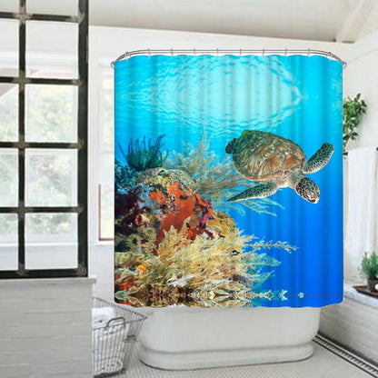 Sea Turtle Curtain - WikiWii