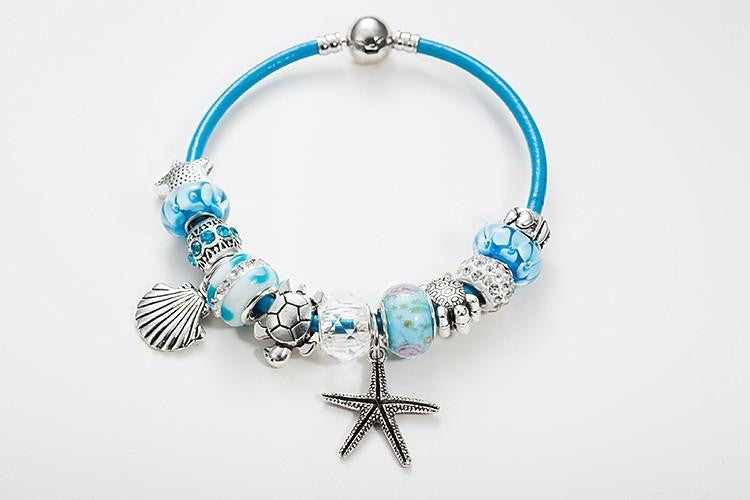 Sea Turtle-Starfish bracelets - WikiWii