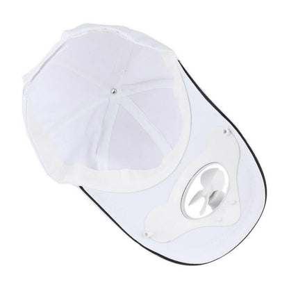 Solar Hat Cap with Cool Fan - WikiWii
