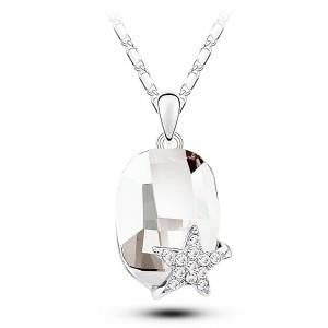 Starfish Crystal Necklaces - WikiWii