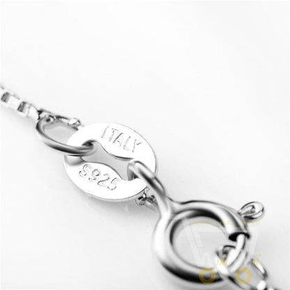 925 Sterling Silver Turtle and Circle Necklace - WikiWii