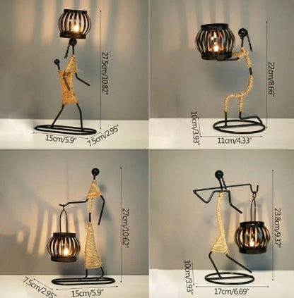 1 Pc Nordic Metal Candle Holder - YOYOWIZZ