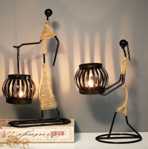 1 Pc Nordic Metal Candle Holder - YOYOWIZZ