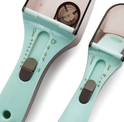 2 Pcs Adjustable Measuring Spoons Set - YOYOWIZZ