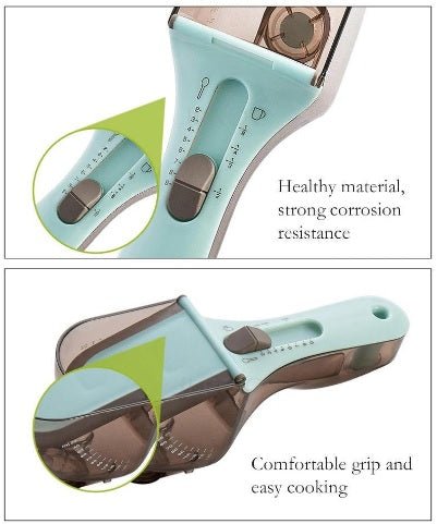2 Pcs Adjustable Measuring Spoons Set - YOYOWIZZ