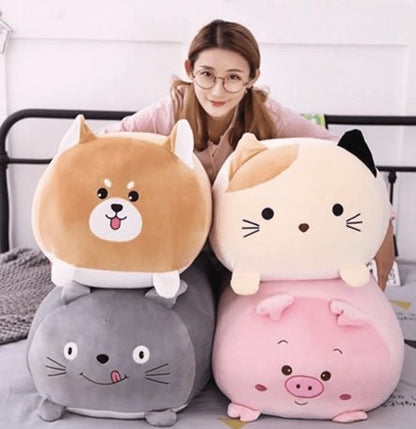 SOFT SQUISHY ANIMAL CARTOON STUFFED TOYS - YOYOWIZZ